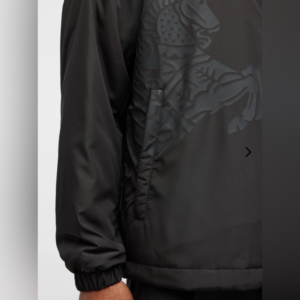 SOLD Burberry Men’s Stangford Black Hooded Jacket - Picture 6 of 9